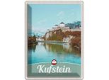 Vianmo Insegna Di Latta 40X30 Cm Kufstein Wald Wanderung Natur