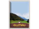Vianmo Insegna Di Latta 40X30 Cm Ellmau ÖSterreich Natur WäLder