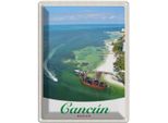 Vianmo Insegna Di Latta 40X30 Cm Cancun Mexiko Strand Meer Schiffe