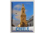 Vianmo Insegna Di Latta 40X30 Cm Chile Stadt Architektur Europa
