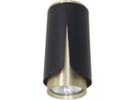 Spot A Soffitto Nero-Oro 1Xgu10 8W Flower Milagro