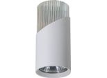 Spot Decorativo A Soffitto Bianco Cromo 1Xgu10 8W Neo Milagro