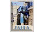 Vianmo Insegna Di Latta 40X30 Cm Jaffa Jerusalem Israel Stadt Meer