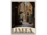 Vianmo Insegna Di Latta 40X30 Cm Jaffa Jerusalem Israel Stadt Weg
