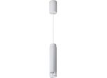 Lampada A Sospensione Con Paralume In Alluminio Bianco Verticale 1Xgu10 8W Milagro