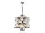 Aurelia Lampadario In Cristallo Cromo Glamour 12Xe14 40W Milagro