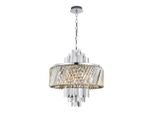 Lampadario Glamour In Cristallo Cromato Margot 9Xe14 40W Milagro