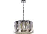 Ritz Lampadario In Cristallo Cromo Glamour 12Xe14 40W Milagro