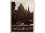 Vianmo Insegna Di Latta 40X30 Cm Vatikan City Kirche Architektur