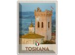 Vianmo Insegna Di Latta 40X30 Cm Toskana Italien Architektur Kirche