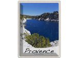 Vianmo Insegna Di Latta 40X30 Cm Provence Frankreich Meer Gebirge