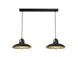 Felix Nero/Oro 2Xe27 Lampada A Sospensione Lampada A Soffitto Lampada A Soffitto Lampada A Sospensione