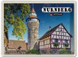 Vianmo Insegna Di Latta 30X40 Cm NüRnberg Architektur Kaiserburg