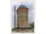 Vianmo Insegna Di Latta 40X30 Cm Chemnitz Deutschland Roter Turm