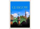 Vianmo Insegna In Legno 40X30 Cm Glasgow Scotland Hafenstadt