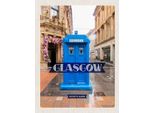 Vianmo Insegna In Legno 40X30 Cm Glasgow Scotland Hafenstadt Police