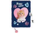 Agenda Con Lucchetto A5 96K Ginger Kitty Mlf Majewski