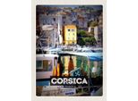 Vianmo Insegna In Legno 40X30 Cm Corsica France Urlaubsort Meer