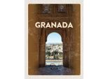 Vianmo Insegna In Legno 40X30 Cm Retro Granada Spain Architektur