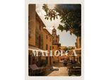 Vianmo Insegna In Legno 40X30 Cm Mallorca Spain Urlaubsort Altstadt