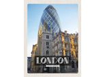 Vianmo Insegna In Legno 40X30 Cm London United Kingdom Architektur