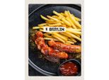 Vianmo Insegna In Legno 40X30 Cm Berlin Deutschland Currywurst Essen