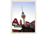 Vianmo Insegna In Legno 40X30 Cm Berlin Deutschland Alexanderplatz