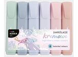 Evidenziatori In Crema Kidea 6 Colori