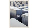 Vianmo Insegna In Legno 40X30 Cm Berlin Deutschland Antik Reise Trip