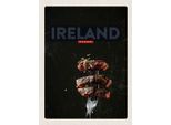 Vianmo Insegna In Legno 40X30 Cm Irland Fleisch Steack Gabel