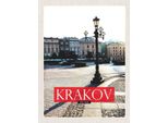 Vianmo Insegna In Legno 40X30 Cm Krakow GebäUde Polen Innenstadt
