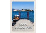 Vianmo Insegna In Legno 40X30 Cm Lago Maggiore Luxus Insel Meer