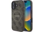Guess Guhmp16Sg4Gfrw Iphone 166.1 BrąZowy/Brown Custodia Rigida 4G Anello Classico Logo Magsafe