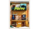 Vianmo Insegna In Legno 40X30 Cm Palermo Italien GebäUde Urlaubsort