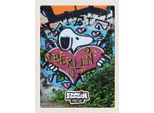 Vianmo Insegna In Legno 40X30 Cm Berlin Liebe Graffiti Kunst Street Art