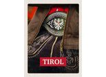 Vianmo Insegna In Legno 40X30 Cm Tirol ÖSterreich Traditionell Kleid