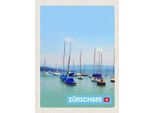 Vianmo Insegna In Legno 40X30 Cm ZüRich Boote Auf Dem ZüRichsee Sommer