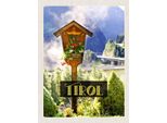 Vianmo Insegna In Legno 40X30 Cm Tirol ÖSterreich Jesud Christus Natur