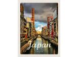 Vianmo Insegna In Legno 40X30 Cm Tokyo Japan Asien Urlaubsziel Kultur