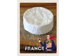 Vianmo Insegna In Legno 40X30 Cm Frankreich Camembert KäSe Baguette