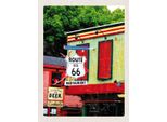 Vianmo Insegna In Legno 40X30 Cm Amerika Route 66 Restaurant Chicago
