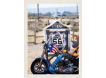 Vianmo Insegna In Legno 40X30 Cm Amerika Route 66 Biker California