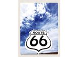 Vianmo Insegna In Legno 40X30 Cm Amerika Usa StraßE Route 66 Himmer