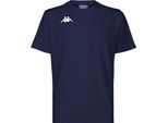 Maglietta Kappa Brizzo Kurzarm Blau L Herren Blau L