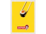 Vianmo Insegna In Legno 40X30 Cm Japan Sushi StäBchen Fisch Essen