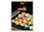 Vianmo Insegna In Legno 40X30 Cm Japan Asien Sushi Fisch Gurke Avocado