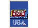 Vianmo Insegna In Legno 40X30 Cm Amerika Mees Diner Restaurant Gericht