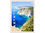 Vianmo Insegna In Legno 40X30 Cm Zakynthos Greece Griechenland Meer