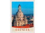 Vianmo Insegna In Legno 40X30 Cm Dresden Deutschland Architektur PorträT