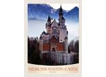 Vianmo Insegna In Legno 40X30 Cm Neuschwanstein Schloss Deutschland